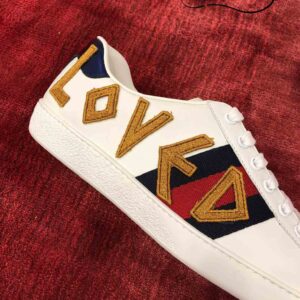 Gucci Ace Embroidered Love