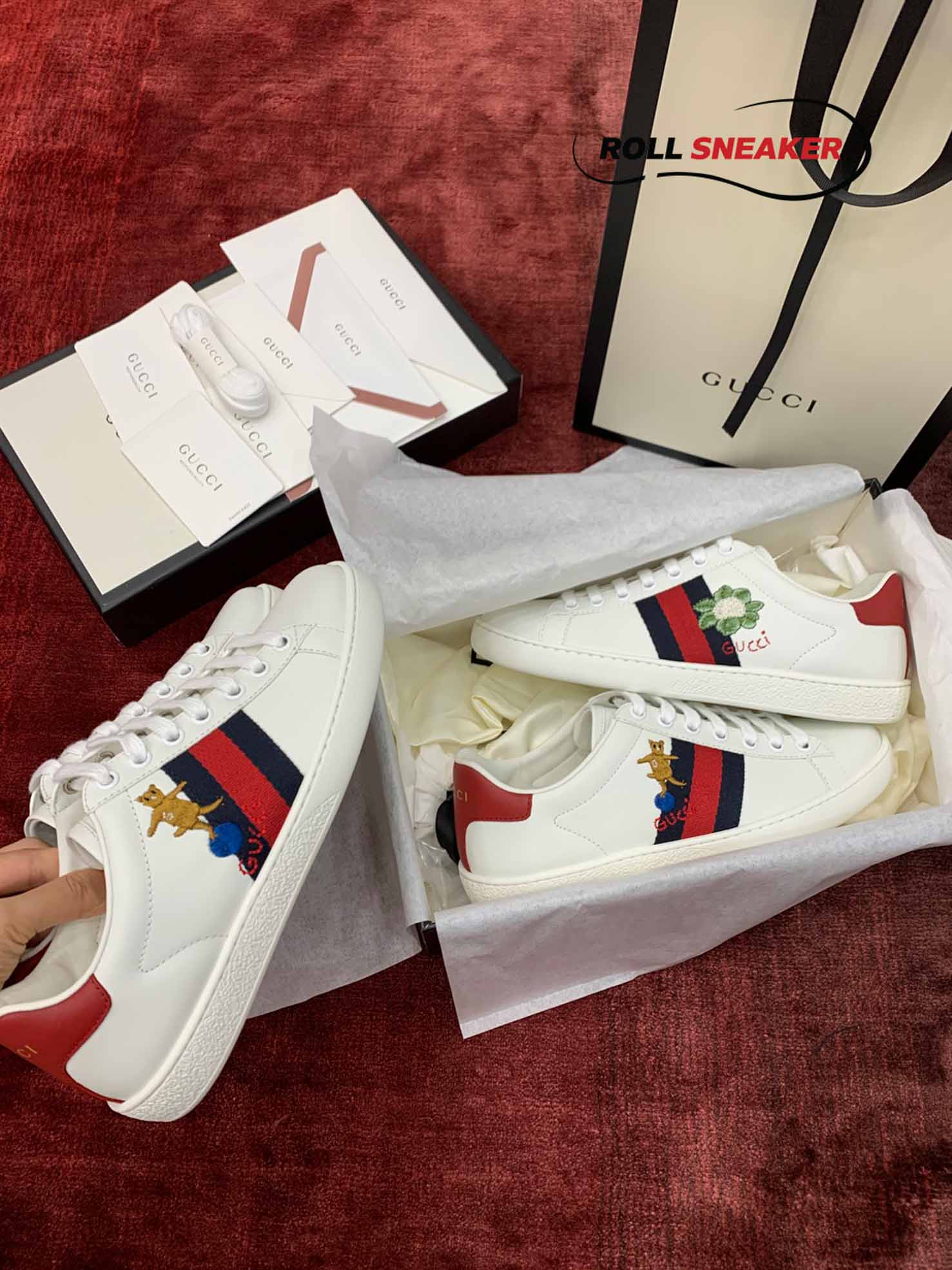 Gucci Ace Gấu Bear 