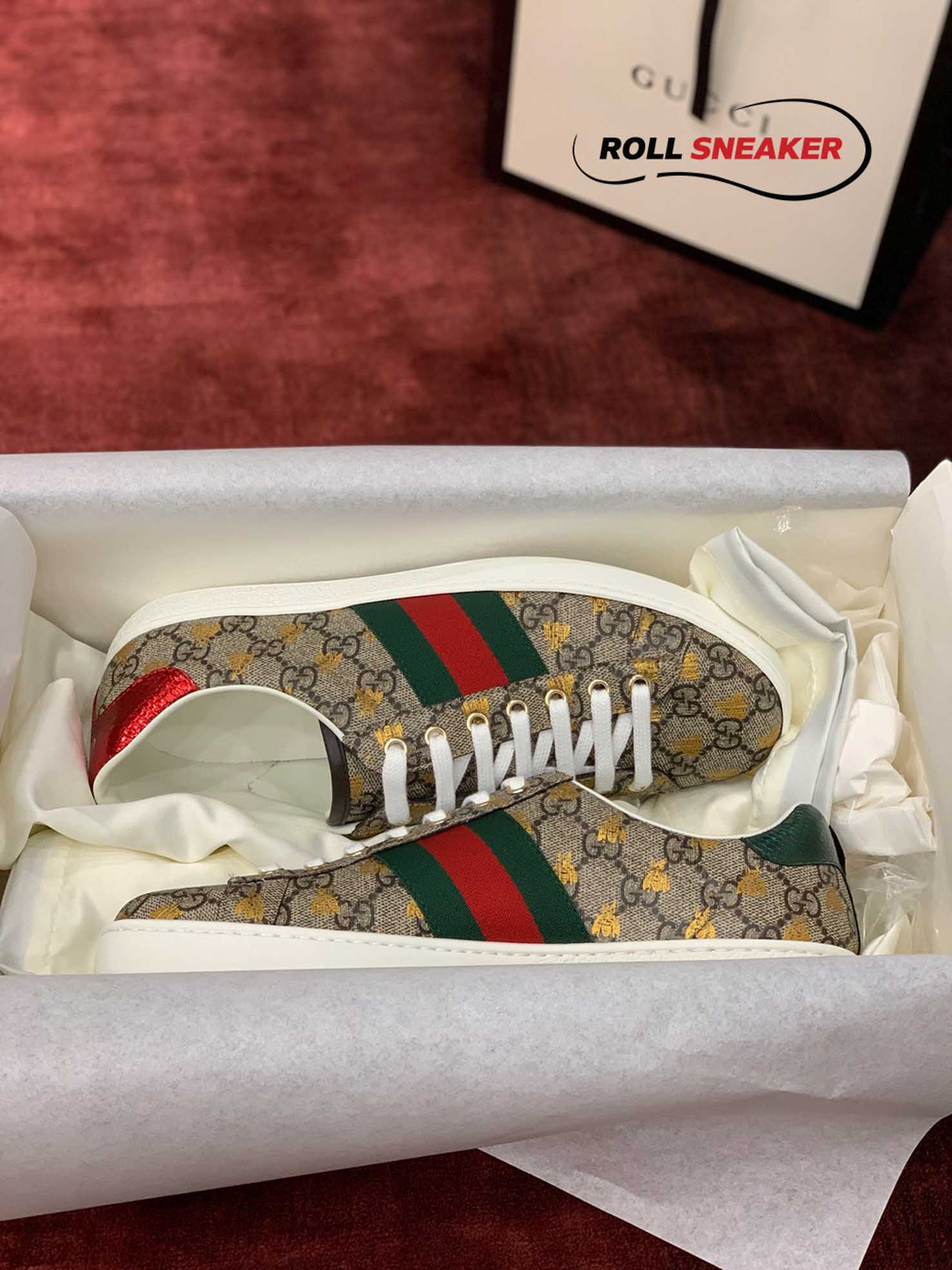 Gucci Ace GG Supreme Bees 