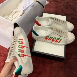 Gucci Ace ‘Gucci Blade Distressed White