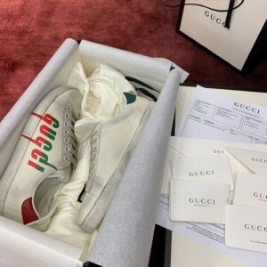 Gucci Ace ‘Gucci Blade Distressed White