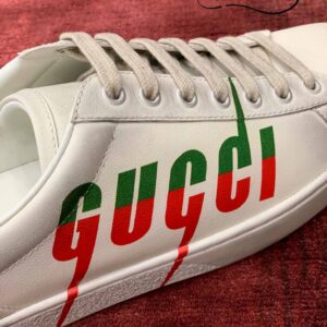 Gucci Ace ‘Gucci Blade Distressed White