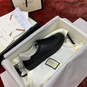 Gucci Ace Sneaker with Interlocking G Black