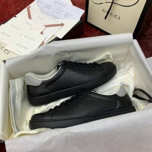 Gucci Ace Sneaker with Interlocking G Black