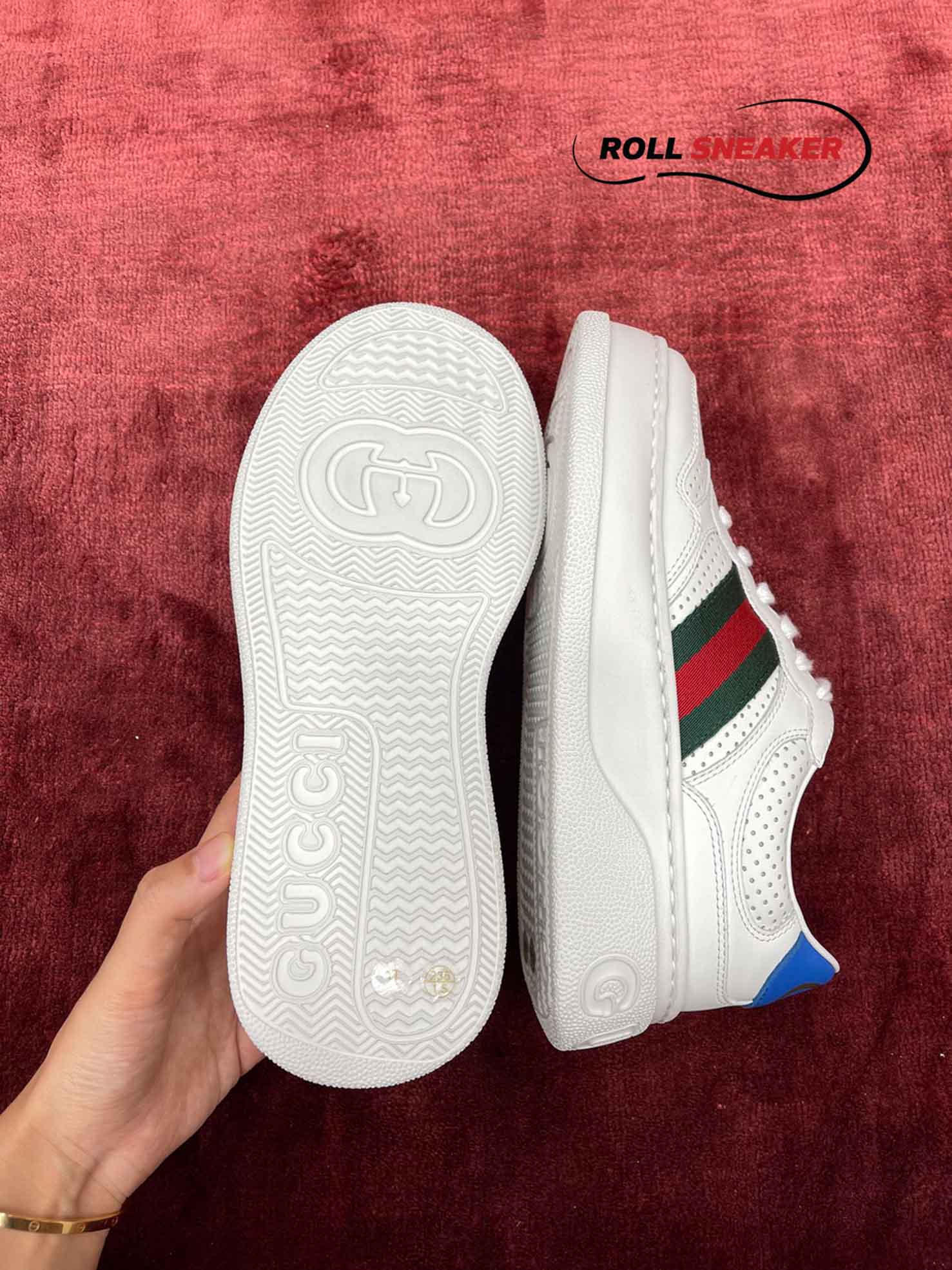 Gucci GG Green Red Web Sneaker 