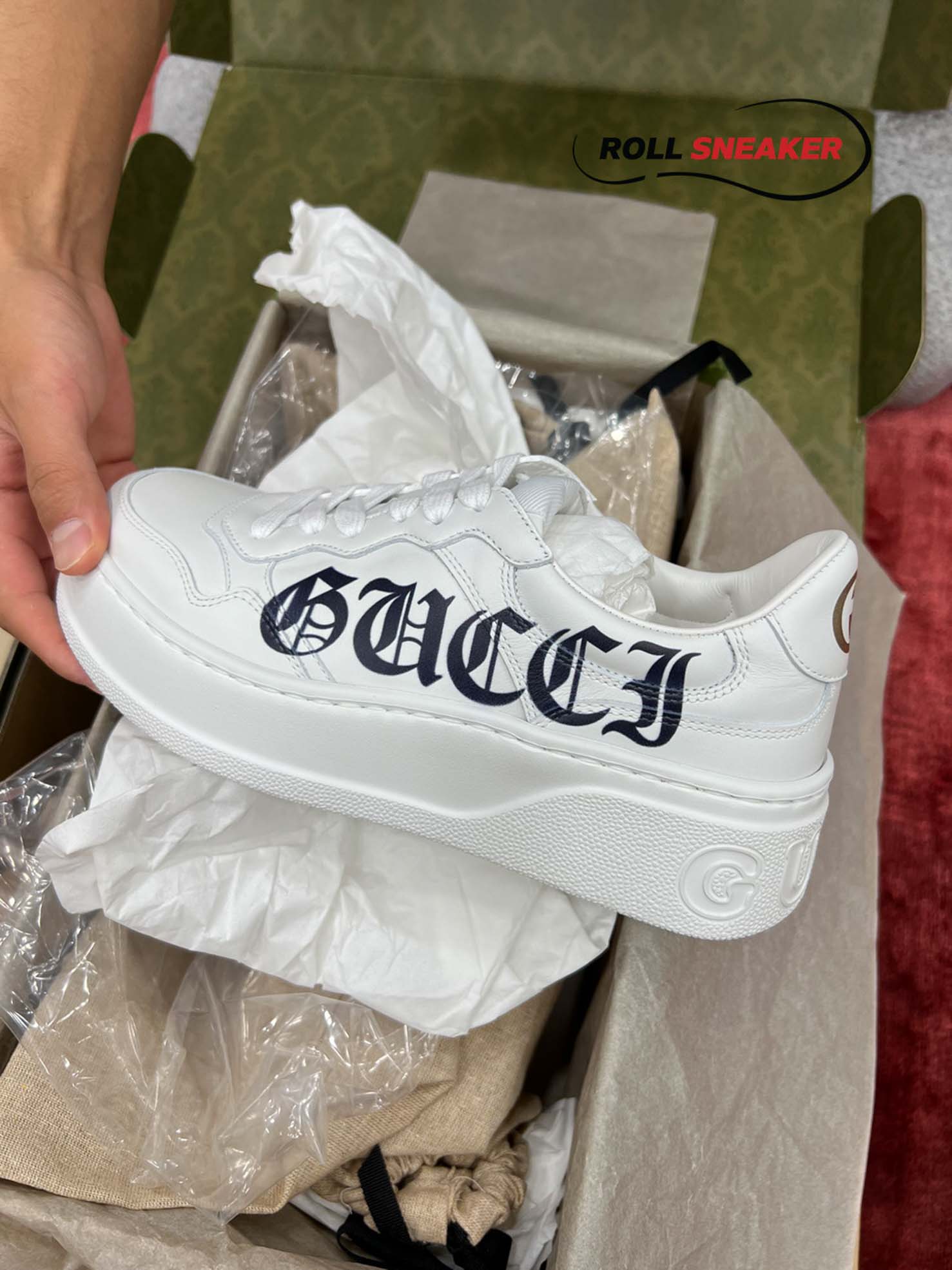 Gucci GG Sneaker Logo White 