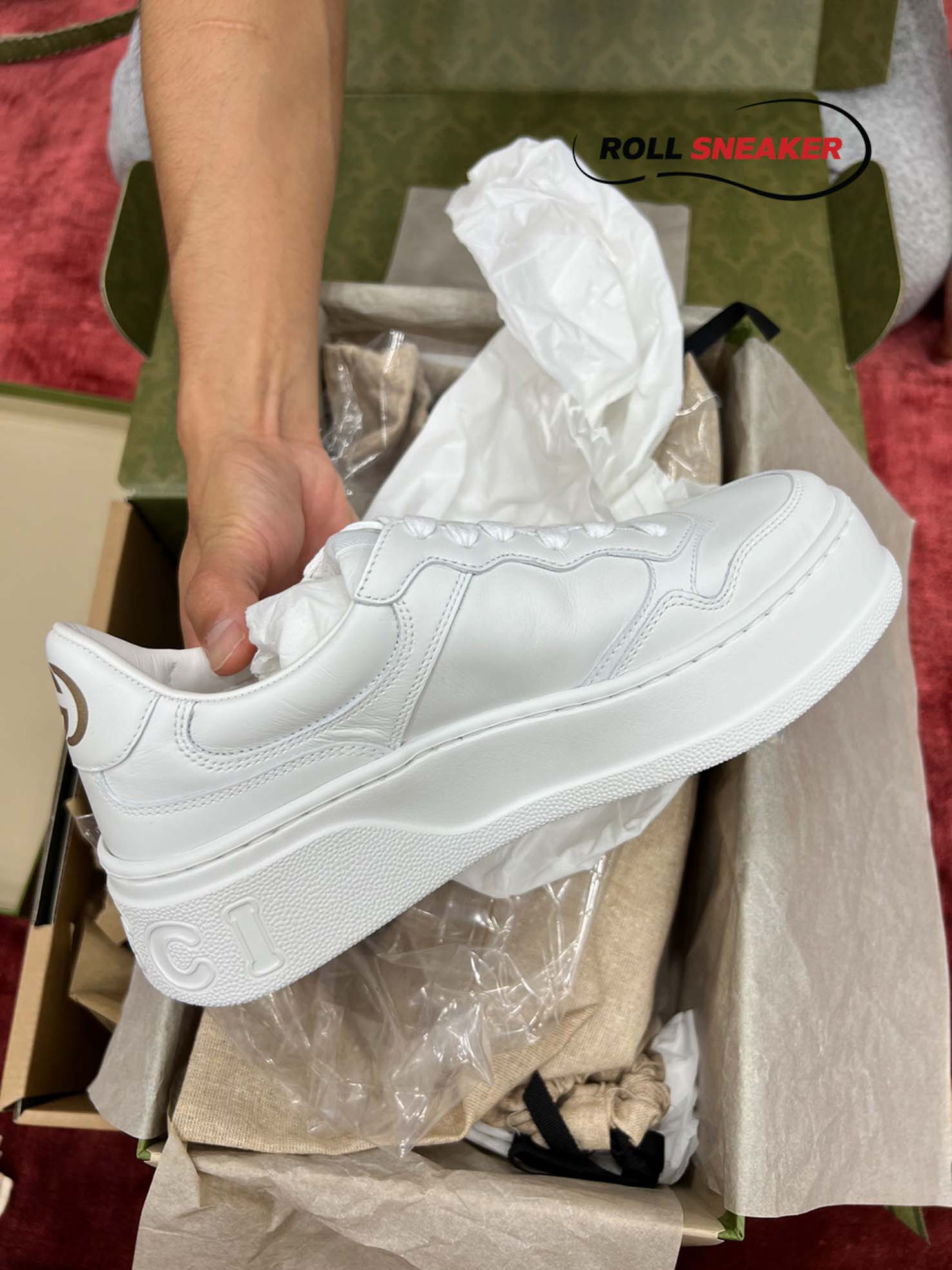 Gucci GG Sneaker Logo White 