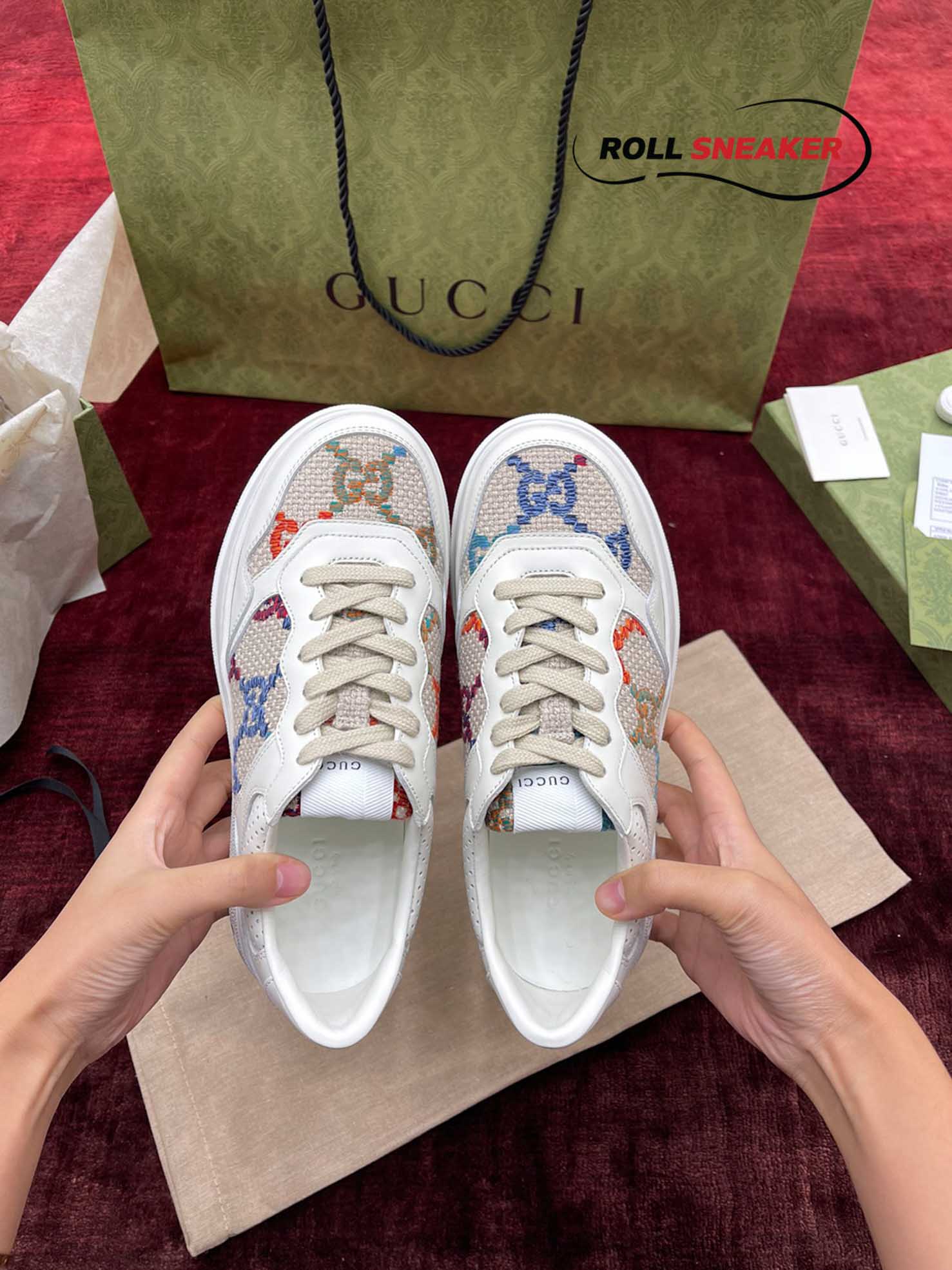 Gucci GG Sneaker ‘Multicolor Embroidered’
