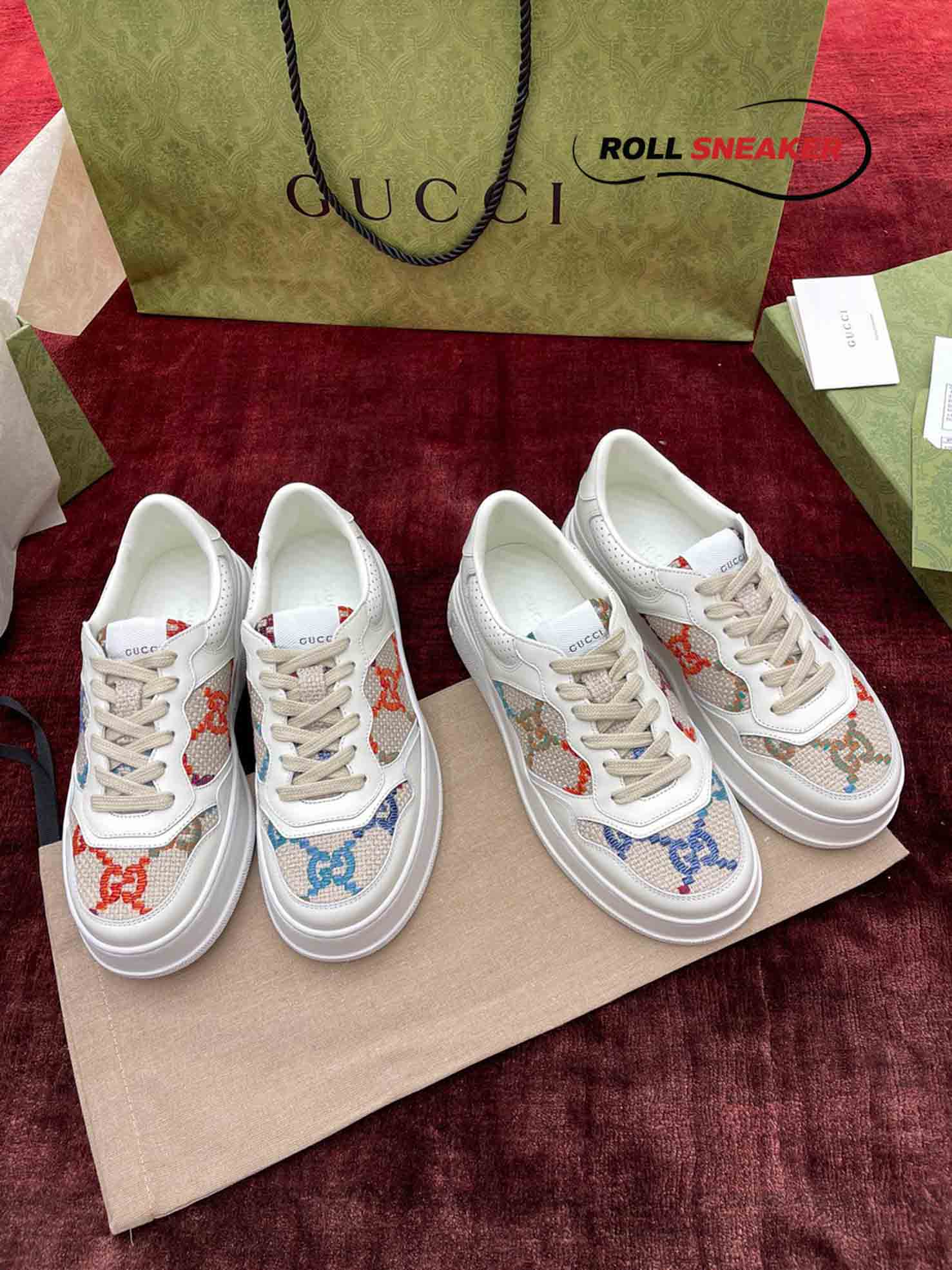 Gucci GG Sneaker ‘Multicolor Embroidered’
