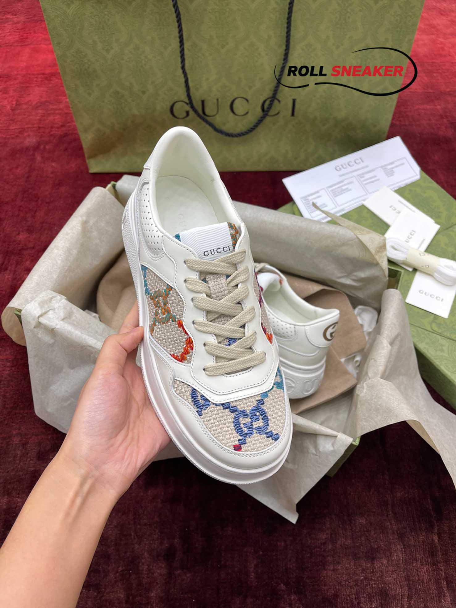 Gucci GG Sneaker ‘Multicolor Embroidered’
