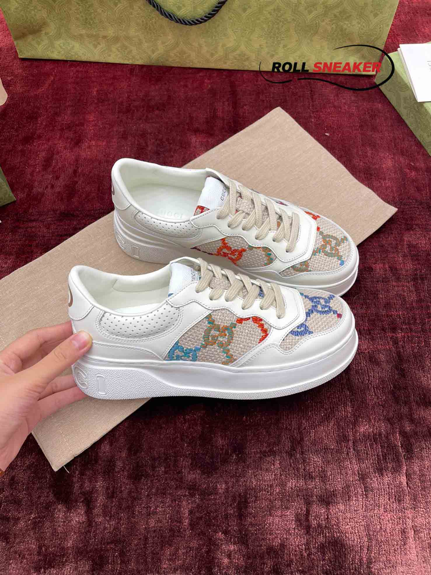 Gucci GG Sneaker ‘Multicolor Embroidered’
