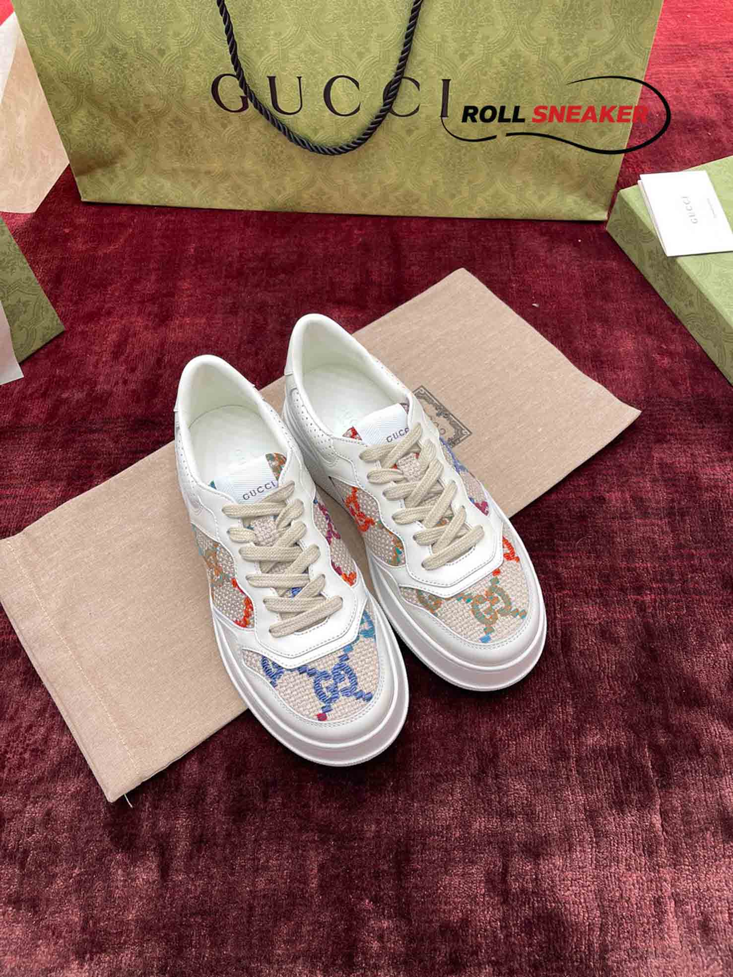 Gucci GG Sneaker ‘Multicolor Embroidered’
