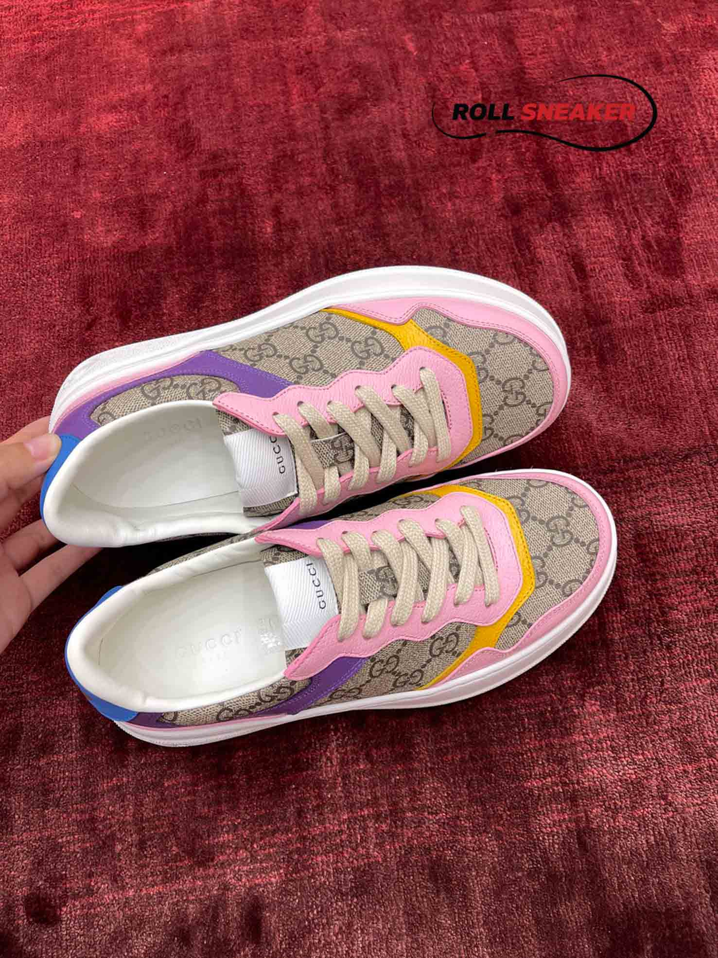 Gucci GG Supreme Sneaker Pink 