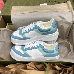 Gucci GG Supreme Sneaker White Blue