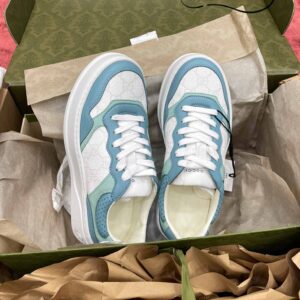 Gucci GG Supreme Sneaker White Blue