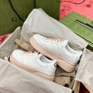 Gucci GG Supreme Sneaker White Pink