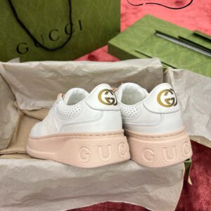 Gucci GG Supreme Sneaker White Pink