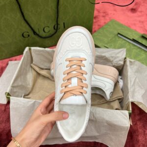 Gucci GG Supreme Sneaker White Pink