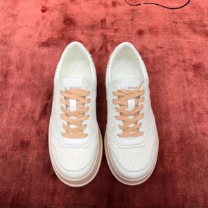 Gucci GG Supreme Sneaker White Pink