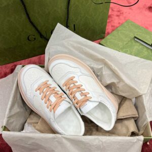 Gucci GG Supreme Sneaker White Pink