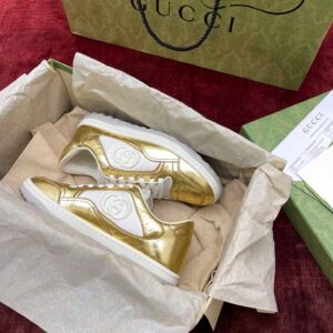 Gucci MAC80 Off-White Metallic Gold