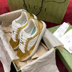 Gucci MAC80 Off-White Metallic Gold