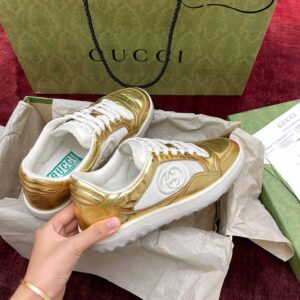 Gucci MAC80 Off-White Metallic Gold