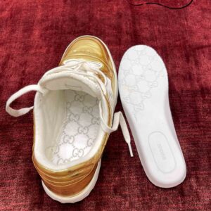 Gucci MAC80 Off-White Metallic Gold