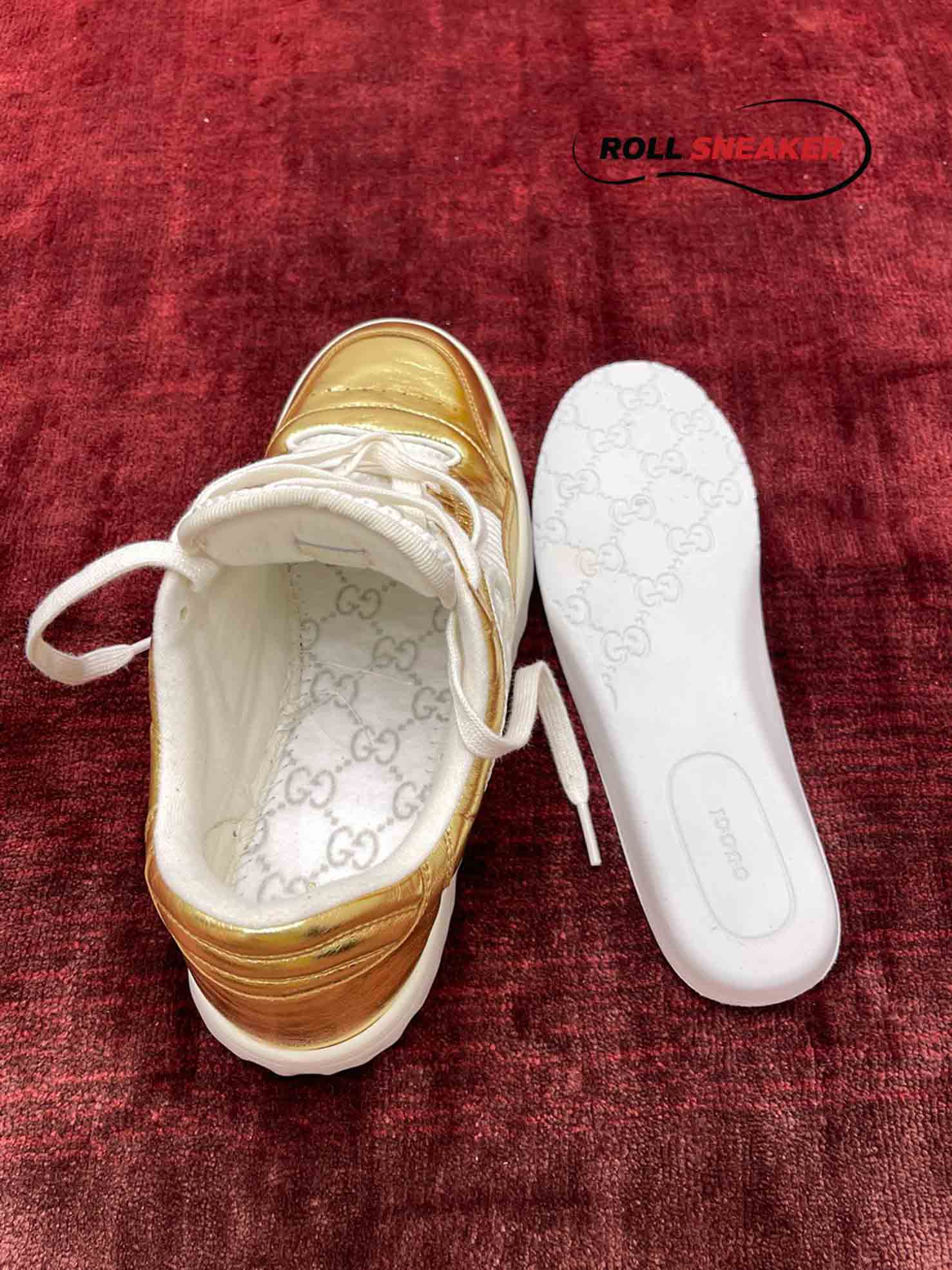 Gucci MAC80 Off-White Metallic Gold
