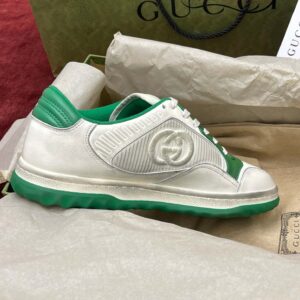 Gucci MAC80 Sneaker Off White and Green