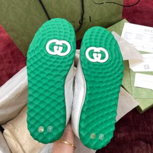 Gucci MAC80 Sneaker Off White and Green