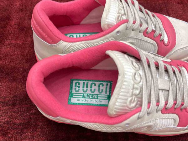 Gucci MAC80 Sneaker White and Pink