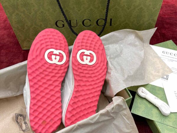 Gucci MAC80 Sneaker White and Pink