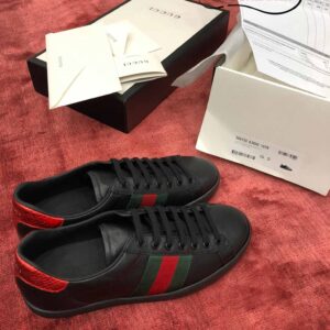 Gucci Men’s Ace Leather sneaker