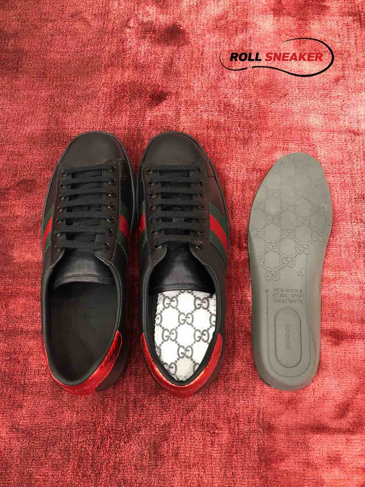 Gucci Men’s Ace Leather sneaker 