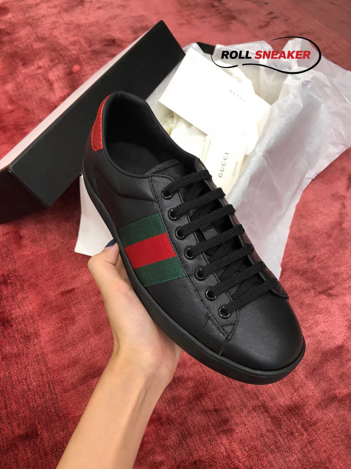 Gucci Men’s Ace Leather sneaker 