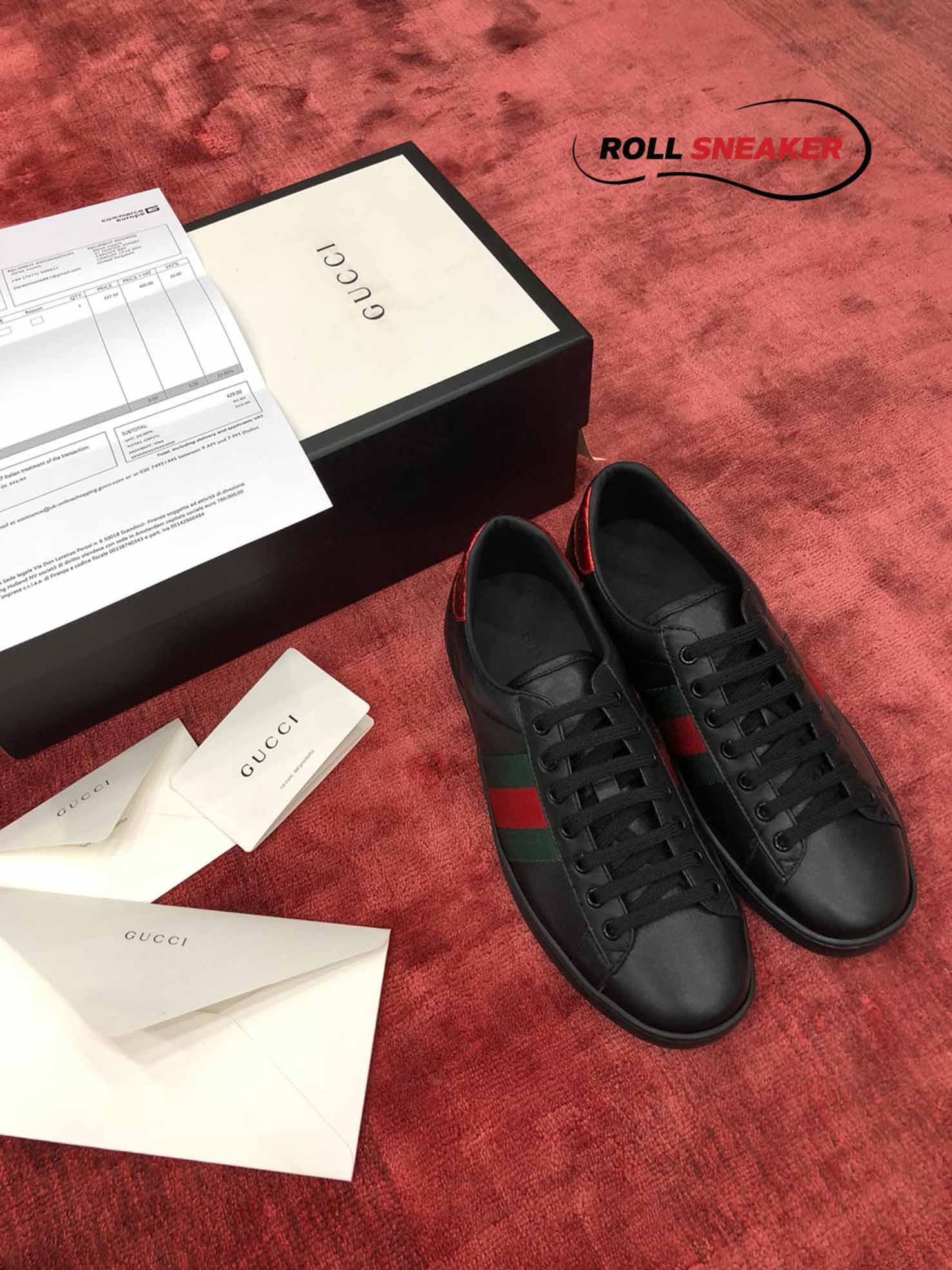 Gucci Men’s Ace Leather sneaker 