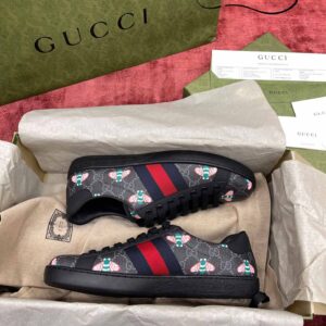 Gucci Men’s Bee Print Ace Sneaker