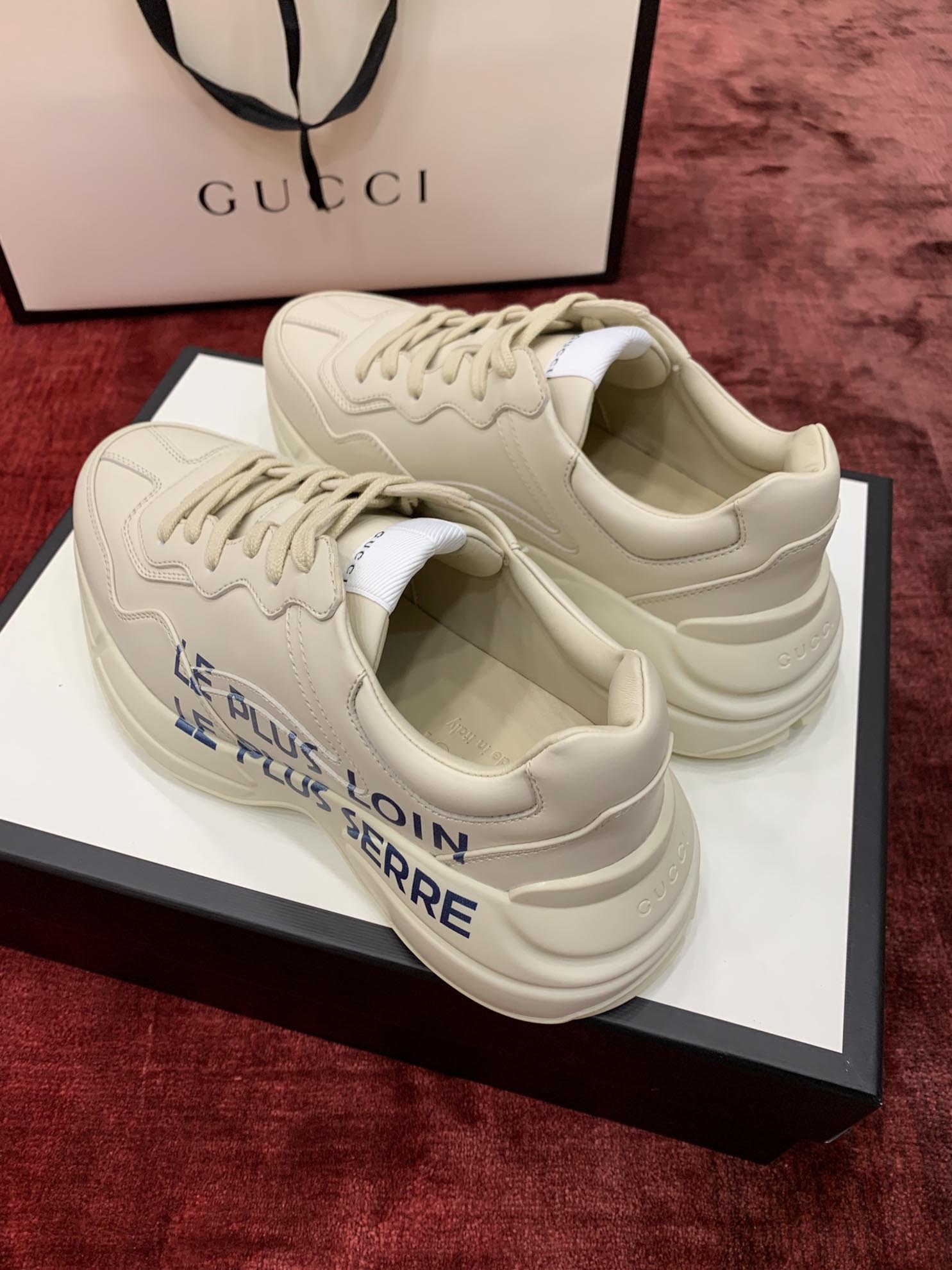 Gucci Rhyton Le Plus Loin Le Plus Serre Sneakers Best Quality
