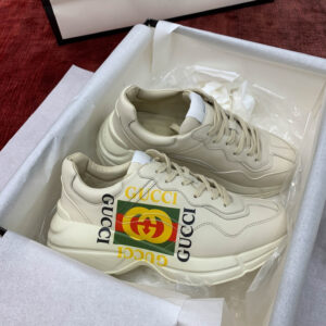 Gucci Rhyton Leather Sneaker Vintage Logo