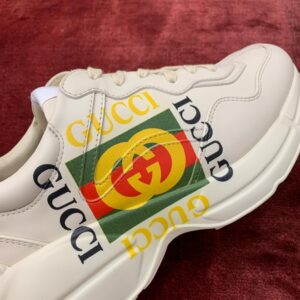 Gucci Rhyton Leather Sneaker Vintage Logo