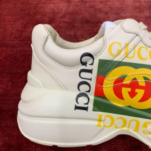 Gucci Rhyton Leather Sneaker Vintage Logo