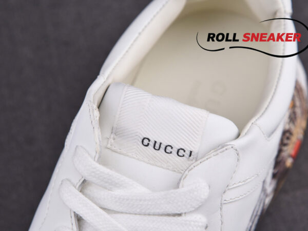 Gucci Rhyton Leather Sneaker With Tigers