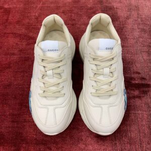 Gucci Rhyton Leather Sneaker With Wave Best Quality