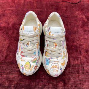 Gucci Rhyton Sneaker With Animal Print Pikarar