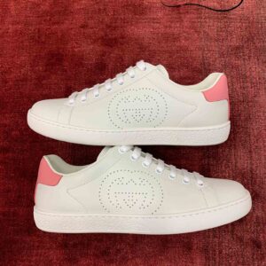 Gucci Wmns Ace ‘Interlocking G White Pink’