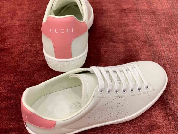 Gucci Wmns Ace ‘Interlocking G White Pink’