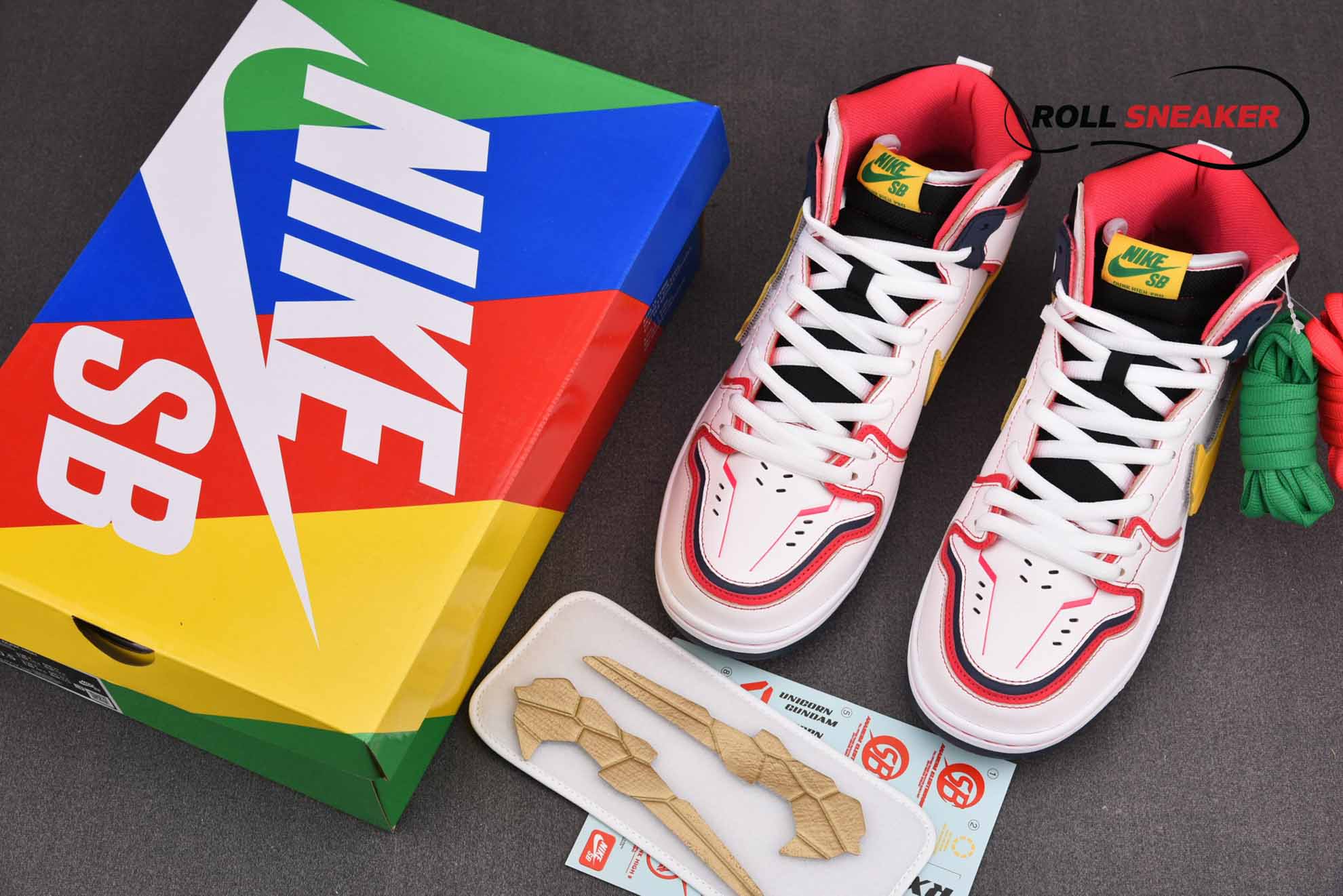 Gundam x Nike SB Dunk High Project Unicorn RX-0