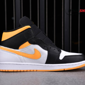 ike Air Jordan 1 Mid GS 'Black University Gold'