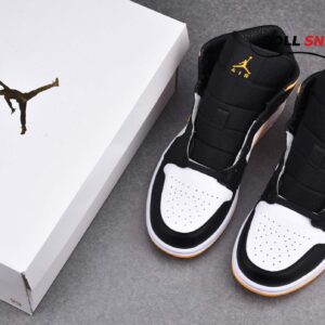 ike Air Jordan 1 Mid GS 'Black University Gold'